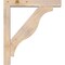 Ekena Millwork Funston Block Smooth Bracket w/ Offset Brace, Douglas Fir, 5 1/2"W x 32"D x 36"H BKT0604X32X36FST05SDF - alternate 2